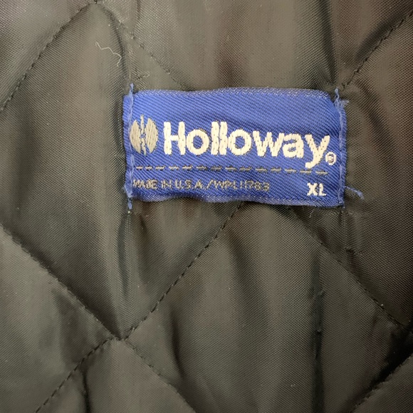 Holloway XL Black Duck Bomber Quilt Work Jacket - Picture 5 of 5